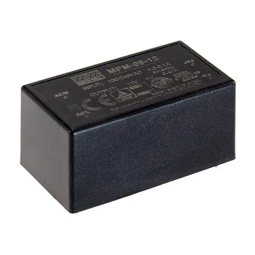 MPM-05-12 - 12Vdc 0.42A Medical Power Supply PCB Mount/Encapsulated Seasonal Sale