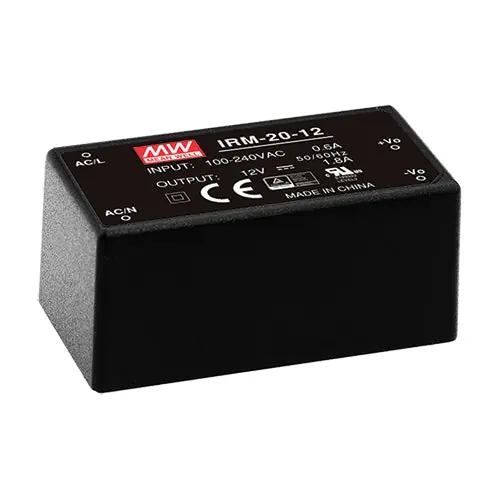 IRM-20-12 - 12Vdc 1.8A DC Power Supply/On Board Crafted