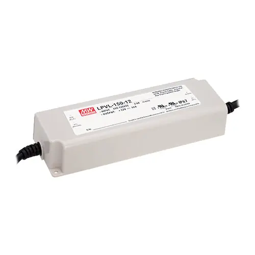 LPVL-150-12 - 12V 10A LED Driver IP67/Class II/Plastic Case 12 Volts 10 Amps 120 Watts Exclusive
