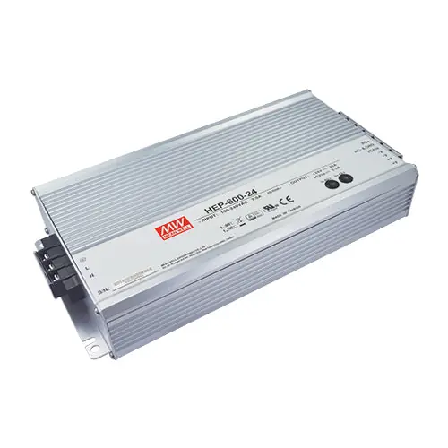 Super Sale HEP-600-12 - 12Vdc 40A 12Vdc Power Supply Rugged Metal Case 12V 40A