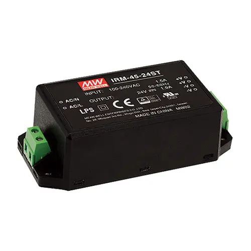 Bulk Order IRM-45-15ST - 15Vdc 3A Power Supply/Screw Terminal Block