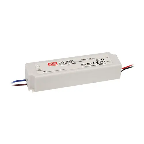 Original LPV-60-15 - 15V 4A 15V LED Driver IP67/Class 2 15V 4Amps