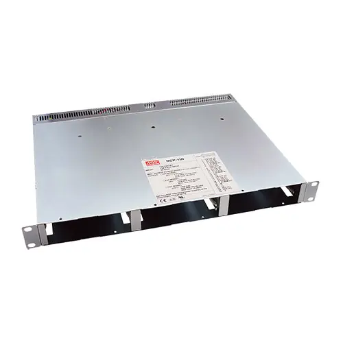 RCP-1UT - 19" 1U Rack/AC Terminal Block Fits 3 RCP-1000 Hot Swap PSU Clearance