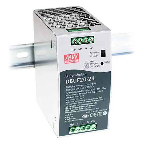 Trending DBUF20-24 - 24Vdc 20A 24V 20A DIN Rail Buffer Module