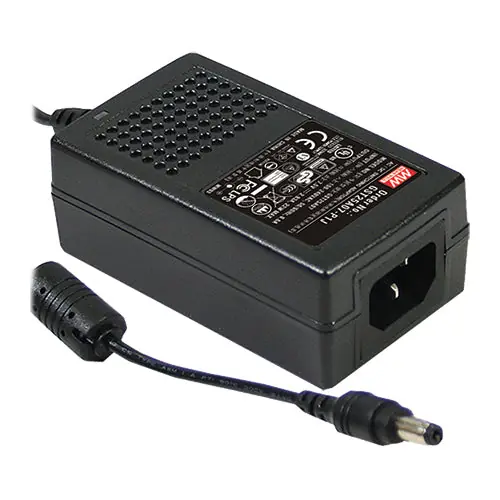 Warranty Included GST25A24-P1J - 24Vdc Desk Top Power Supply 3 Pole AC Inlet IEC320-C14 24V 1.04A