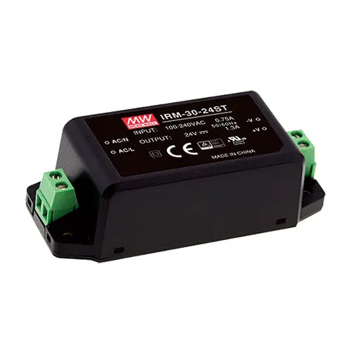 Buy Today IRM-30-24ST - 24Vdc 1.3A Power Supply/Screw Terminal Block