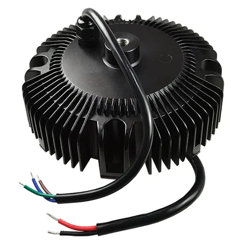 Markdown HBG-240-24 - 24Vdc 10A 24 Volt LED Power Supply IP67/Circular Shape/PFC Operates: CV or CC Mode