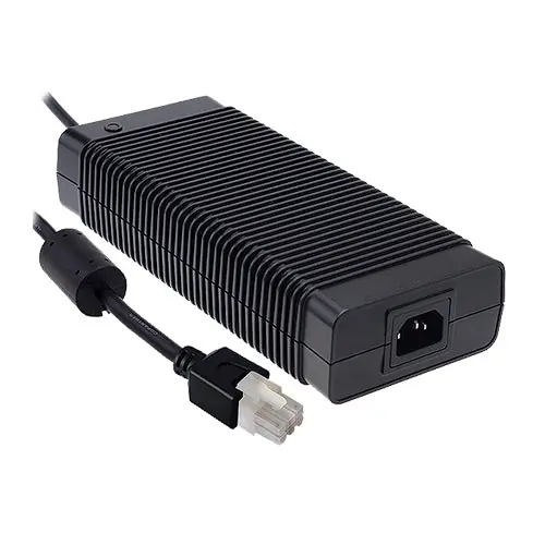 Buy Online GST360A24-C6P - 24Vdc 15A; 16AWG/100cm,6PIN 24V Desk Top Power Adaptor AC Inlet IEC320-C14 24 Volts 15 Amps