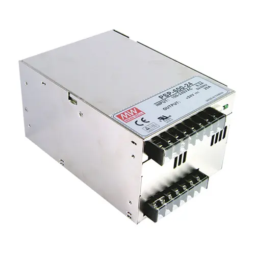 Shop Now PSP-600-24 - 24Vdc 25A/24Vdc PFC Power Supply Parallel Function 24V 25Amps/600 Watts