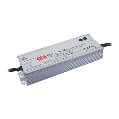 Weekend Sale HLG-100H-24A - 24Vdc 4A LED Driver/IP65/PFC Harsh Environment/Class 2 24V 4Amps