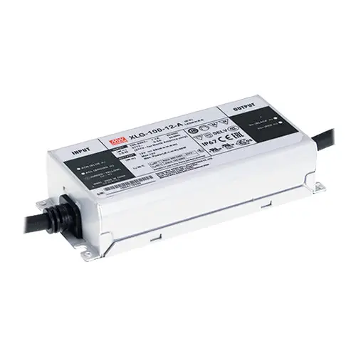 XLG-100-24-A - 24Vdc 4A/CV/CC Mode LED Driver Adjustable Output Current IP67/Type HL/100 Watts Grab Now