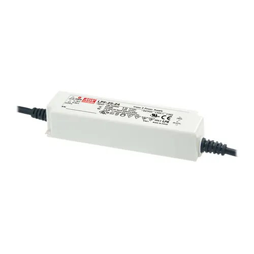 Weekend Sale LPF-25-30 - 30V 0.84A 30Vdc LED Driver IP67/Class II/Class 2/PFC 30V 0.84A