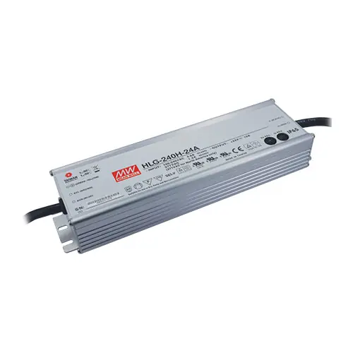 Big Sale HLG-240H-30A - 30Vdc 8A LED Driver/IP65/PFC Harsh Environment/Metal Case 30V 8Amps