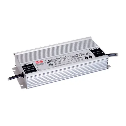 Best Price HLG-480H-36A - 36Vdc 13.3A LED Driver/IP65/PFC Harsh Environment/Metal Case 36V 13.3A