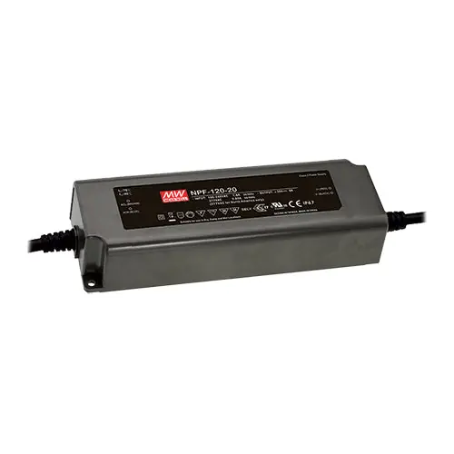 NPF-120-36 - 36Vdc 3.4A LED Driver IP67/Class II/PFC Popular