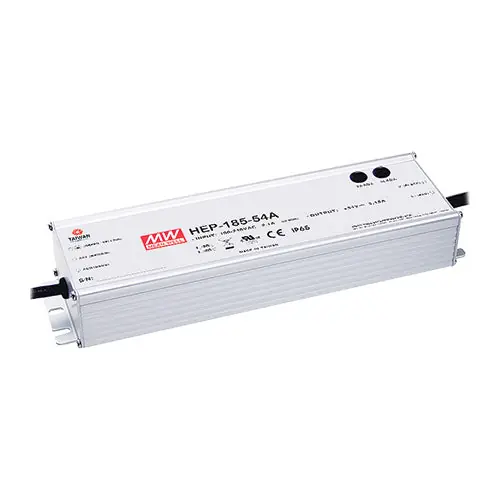 Authentic HEP-185-36A - 36Vdc 5.2A 36Vdc Power Supply Rugged Metal Case/IP65 36V 5.2A