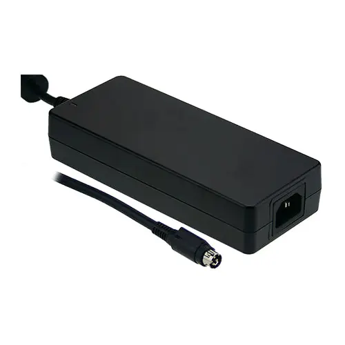 Latest GSM160A48-R7B - 48Vdc 3.34A; 18AWGx4C/120cm,DIN 4PIN 48 Volt Desk Top Power Supply Medical/Class I 2x MOPP