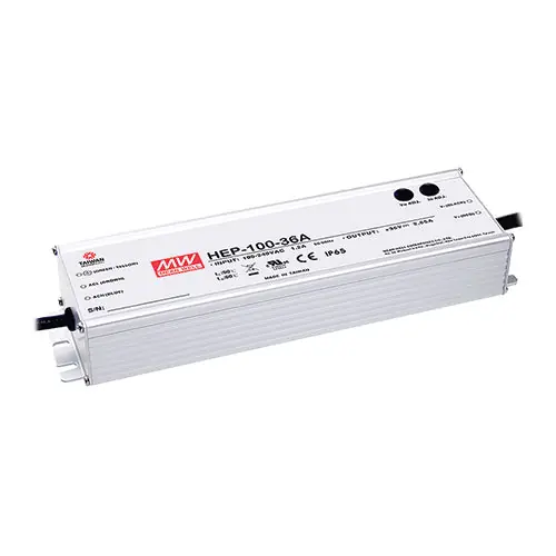 Editor’s Pick HEP-100-54A - 54Vdc 1.77A 54Vdc Power Supply Rugged Metal Case/IP65 54V 1.77A
