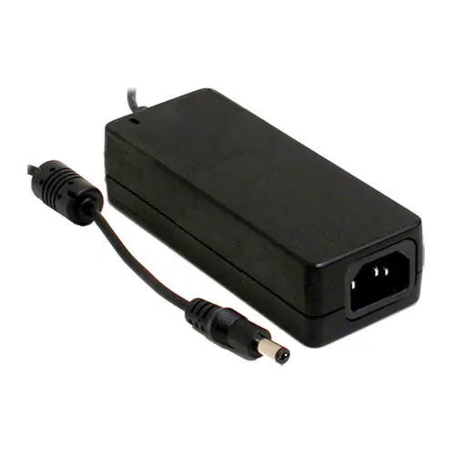 Worldwide Shipping GST60A05-P1J - 5Vdc Desk Top Power Supply 3 Pole AC Inlet IEC320-C14 5V 6Amps