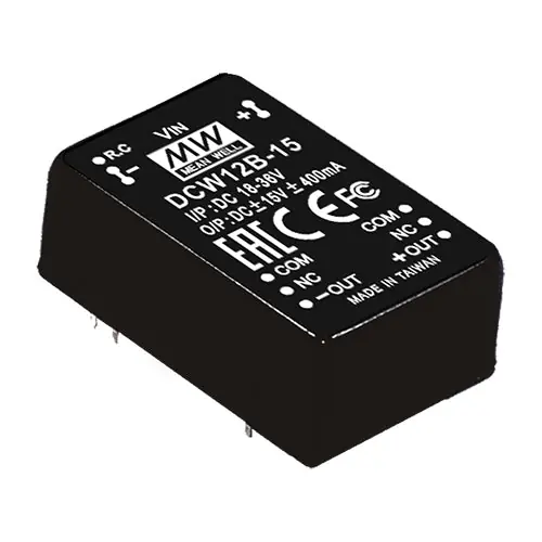 Weekend Sale DCW12C-12 - 12W,I/P:36-72VDC; O/P:+/-12V @+/-500m A DC/DC Converter Module Type
