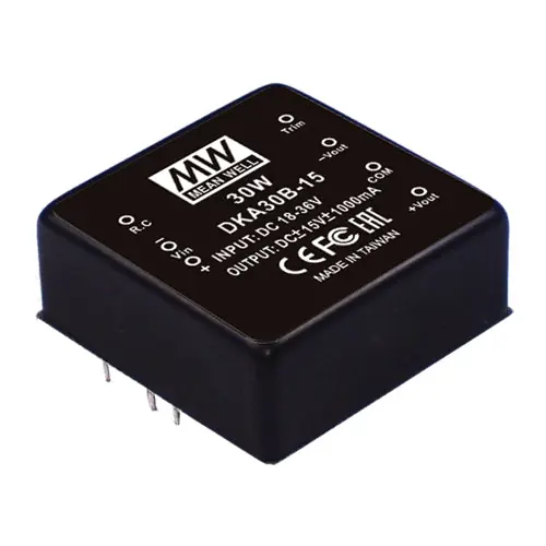 DKA30C-05 - 30W; I/P:36-72VDC; O/P:+/- 5V@+/-2500m A DC/DC Converter Module Type Weekend Sale