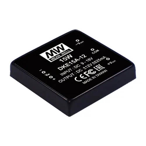 Secure Checkout DKE15B-05 - 15W; I/P:18-36VDC; O/P:+/-5V @+/-1500m A DC/DC Converter Module Type