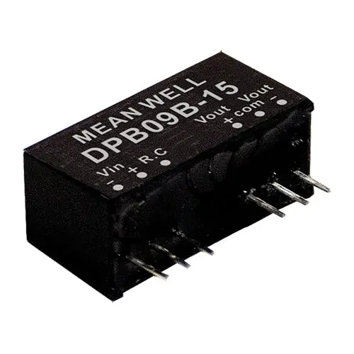 DPB09B-05 - I/P:18-36VDC; O/P:+/- 5V @+/-800m A; SIP DC/DC Converter New Release