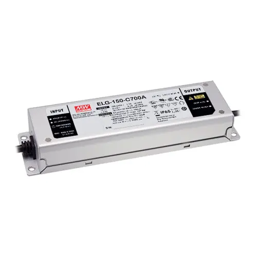 ELG-150-C500A - 150~300Vdc 500m A IP65 LED Driver Constant Current Mode Adjustable Io Buy Online