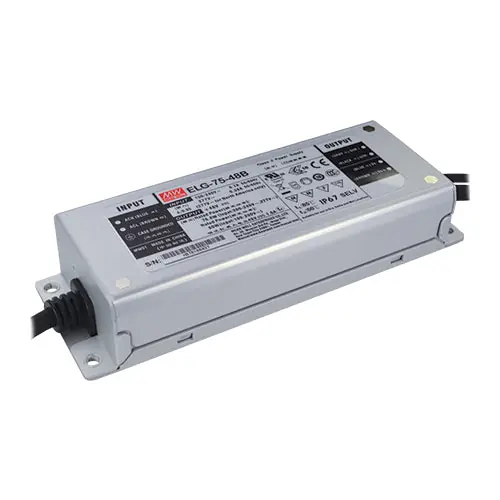 Best Price ELG-75-48B - 48Vdc 1.6A Dimmable LED Driver/IP67