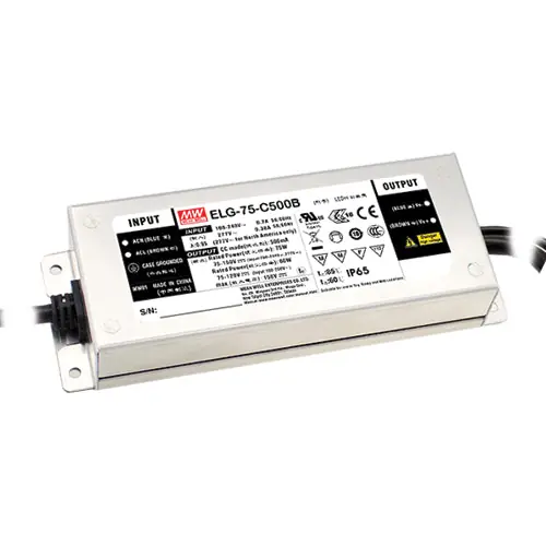 ELG-75-C1400B - 27~54Vdc 1400m A Dimmable IP67 LED Driver Affordable