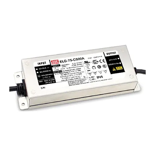 Viral ELG-75-C700A - 53~107Vdc 700m A IP65 LED Driver Constant Current Mode Adjustable Io