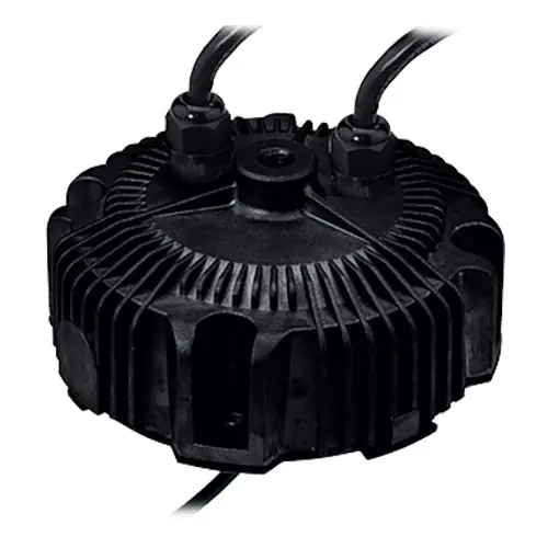 Crafted HBG-160-24AB - 24Vdc 6.5A 24Vdc Dimmable LED Driver Circular Shape/IP65/PFC Adjustable/3 in