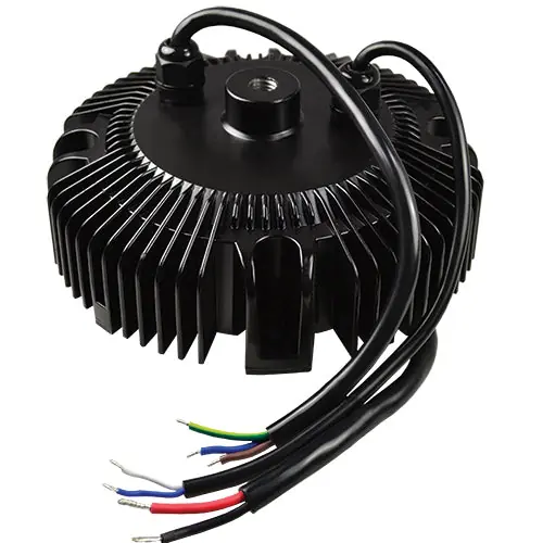 Warranty Included HBG-160-36B - 36Vdc 4.4A Dimmable LED Power Supply IP67/Circular Shape/PFC