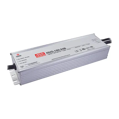 New Arrival HVG-150-48AB - I/P 180~528Vac O/P 48V 3.13A 48Vdc Dimmable LED Driver Wide Input Range: 180~528Vac 3 in