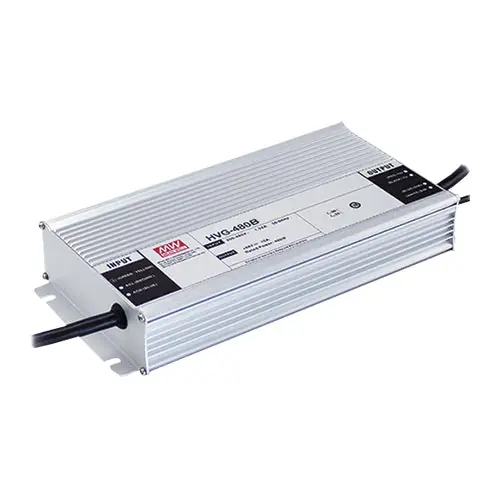 HVG-480-30B - I/P 180~528Vac O/P 30V 16A Dimmable LED Driver/IP67 Wide Input Range: 180~528Vdc Operates: CV,CC Mode Markdown