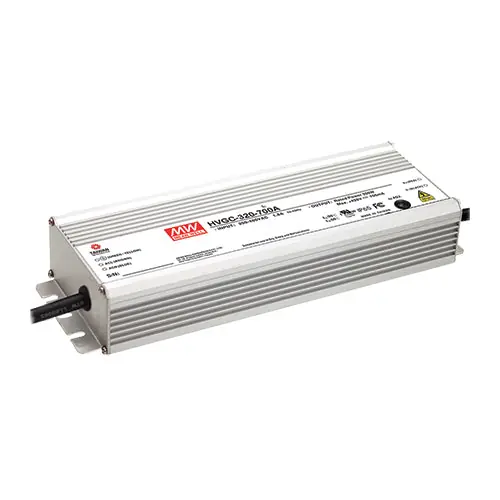 HVGC-320-700A - I/P 180~528Vac O/P 428V 700m A Constant Current LED Driver Wide Input Range: 180~528Vac IP65/Metal Case Grab Now