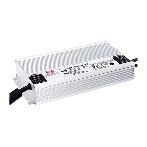 Modern HVGC-650-H-AB - I/P 180~528Vac O/P 5600~7000m A 650 Watt/Constant Power LED Driver/IP67/3 in