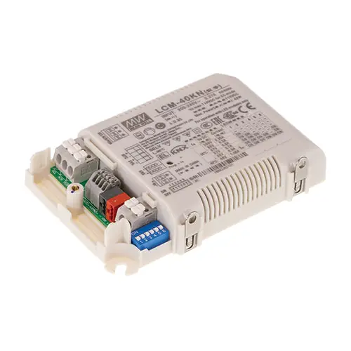 Price Drop LCM-40KN - I/P 180~295Vac O/P 350~1050m A Constant Current LED Driver KNX Protocol Select Current Via DIP Switch