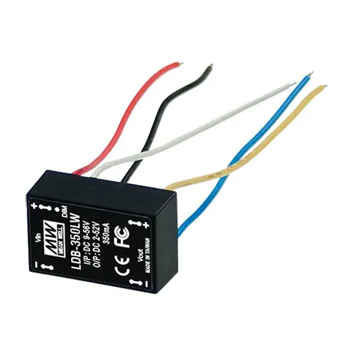 LDB-600LW - I/P:9-28VDC; O/P:2-30V@600m A; Wire/Constant Current DC/DC Converter Fast Shipping