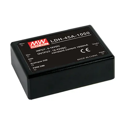 Direct From Manufacturer LDH-45A-500 - I/P 9~18VDC 4.1A O/P 12~86VDC 500m A Constant Current DC/DC