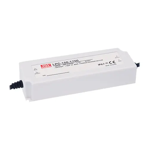 Big Sale LPC-150-700 - 107~215V 700m A Constant Current LED Driver IP 67/Class II/Plastic Case Input Range: 180~305 VAC