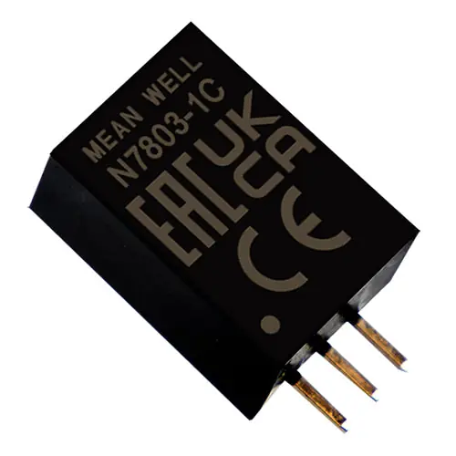N7803-1C - 6-36Vi; 3.3Vo/1A; Casing type POL Switching Regulator Free Returns