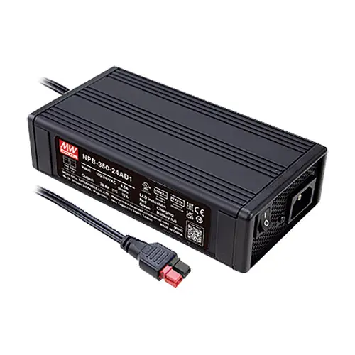 Next Day Delivery NPB-360-48AD1 - 48Vdc 6A Battery Charger AC Inlet IEC320-C14 AD