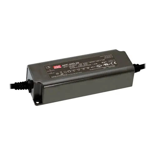 Special Offer NPF-40D-42 - 42Vdc 0.96A Class 2 Dimmable LED Driver IP67/Class II/PFC