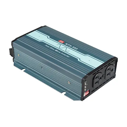 NTS-300-148GFCI - 48Vdc 8A DC/AC Inverter AC Output Receptacle: GFCI Plug/110Vac Flash Sale