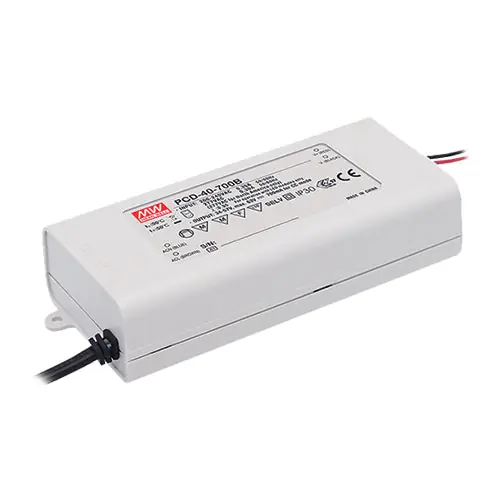 Discount PCD-40-1750B - I/P 180~295Vac O/P +13~23V 1750m A/LED Driver/1750m A Dimmable with TRIAC Dimmer