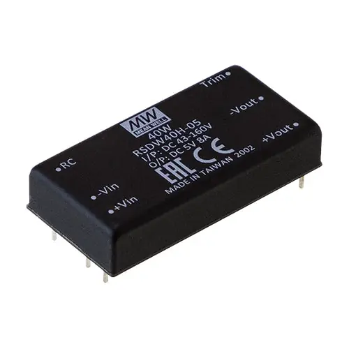 Popular RSDW40F-03 - 40W I/P: 9-36VDC; O/P: 3.3V@10A/DC/DC Converter 2x