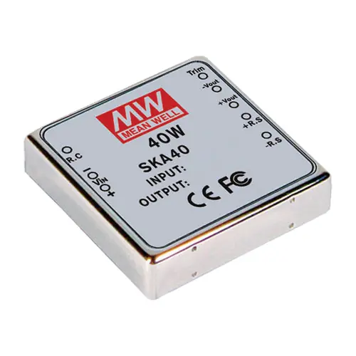 SKA40A-12 - 40W; 9-18Vin; 12Vout @3.33A/2"x2" DC/DC Converter Bulk Order