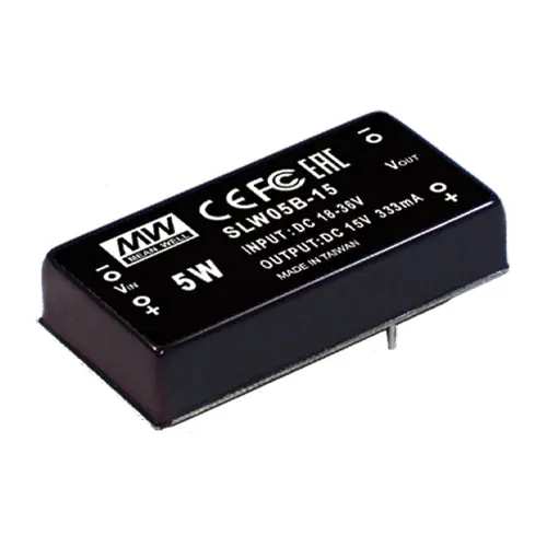 New Arrival SLW05C-05 - 5 W; I/P: 36-72VDC; O/P: 5V @1000m A DC/DC Converter Module Type