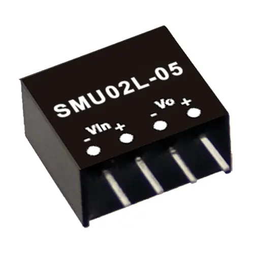Today Only SMU02N-15 - 2W; I/P: 24VDC; O/P: 15VDC @133m A; SIP SIP DC-DC Converter Unregulated Output